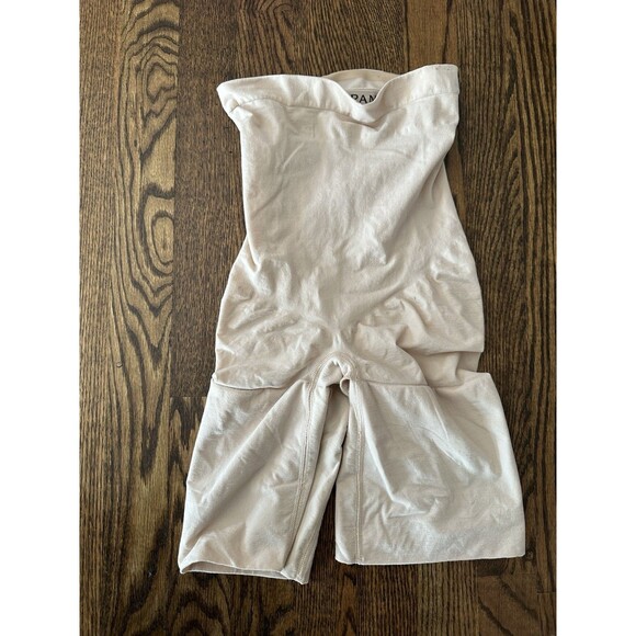 SPANXsculpt Seamless PowerHigh-Waisted Mid-Thigh Short Nude Sz Large Shapewear - Picture 5 of 12